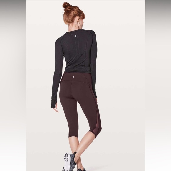 Lululemon Train Times Crop 17"  Size 10 - Picture 3 of 12